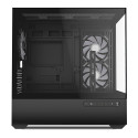 Sharkoon MK6 RGB , Tower case (black, Tempered Glass x 2)