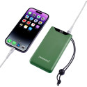Intenso Powerbank F10000 Green (green, 10,000 mAh, PD 3.0, Quick Charge 3.0)