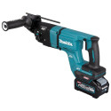 Makita HR007GM201 XGT cordless combi hammer, 40 volts, rotary hammer (blue/black, 2x Li-Ion battery 