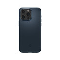 Spigen Thin Fit iPhone 15 Pro Case - Navy Blue