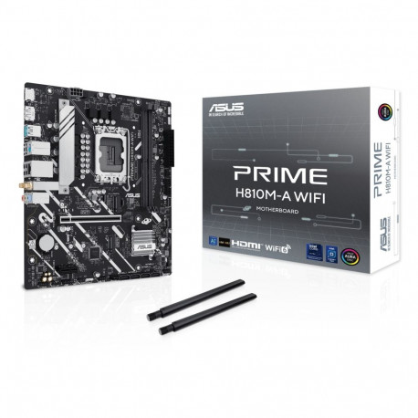 ASUS PRIME H810M-A WIFI Intel H810 LGA 1851 (Socket V1) micro ATX emaplaat