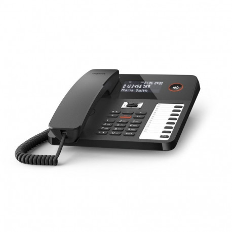 Gigaset DECT-telefon Desk 800A, must