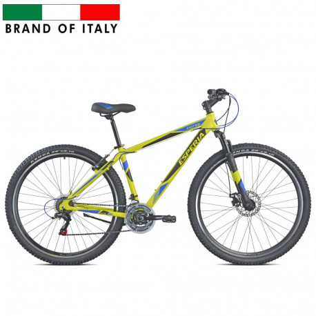 ESPERIA 29andquot; 7050 MTB ALU TY300 50 21V YELLOW/BLUE