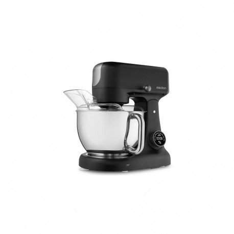 MEDION MD12600 food processor 800 W 4.6 L Black, Stainless steel