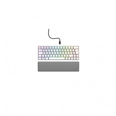 Hama Exodus 760 keyboard Gaming USB QWERTZ German White