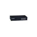 Intellinet 8-Port Fast Ethernet PoE+ Switch, 8 x PoE ports, IEEE 802.3at/af Power-over-Ethernet (PoE