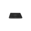 Modecom CF13 notebook cooling pad 35.6 cm (14") Black