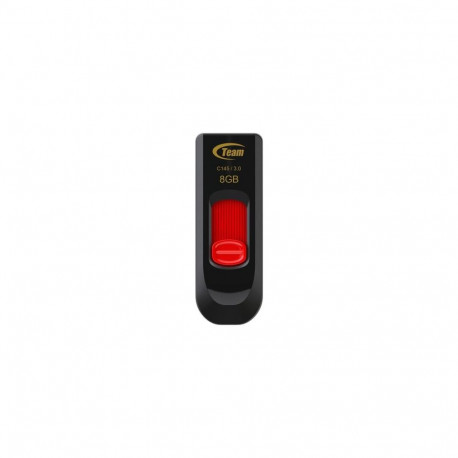 Team Group C145 USB flash drive 8 GB USB Type-A 3.2 Gen 1 (3.1 Gen 1) Black, Red