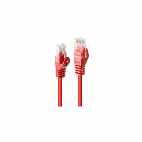 Lindy 48185 networking cable Red 5 m Cat6 U/UTP (UTP)