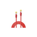 Lindy 47291 networking cable Red 0.5 m Cat7 S/FTP (S-STP)