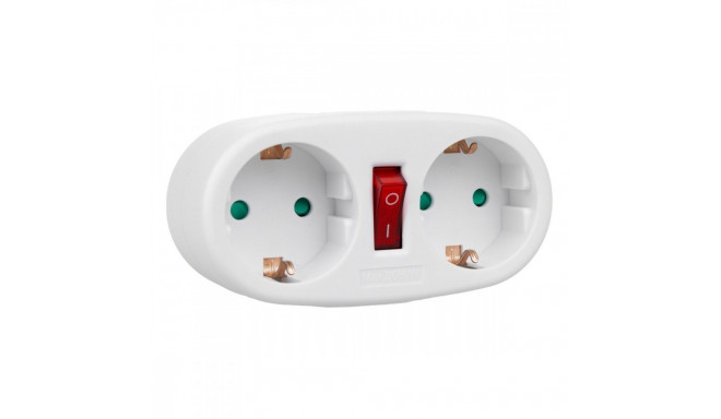 Splitter double socket MCE338 typ F