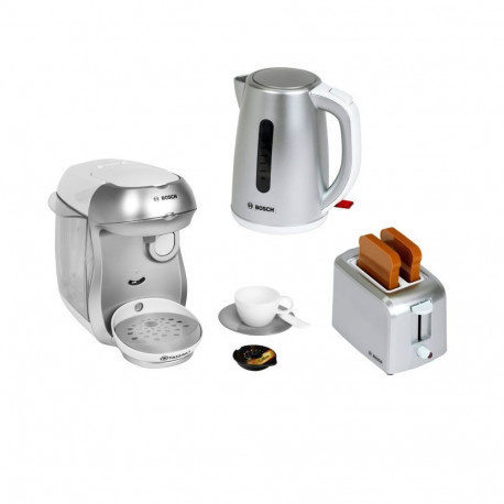 The Bosch Silver/Stainless Steel Breakfast Set typically includes high-quality kitc