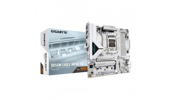 Mainboard|GIGABYTE|AMD B850|SAM5|Micro-ATX|Memory DDR5|Memory slots 4|B850MEAGLEWF6EICE