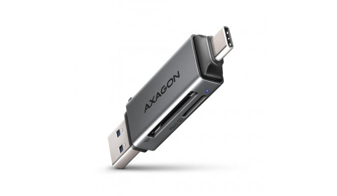 MEMORY READER USB-C+USB3.2 2SL/SD/MICROSD CRE-DAC AXAGON