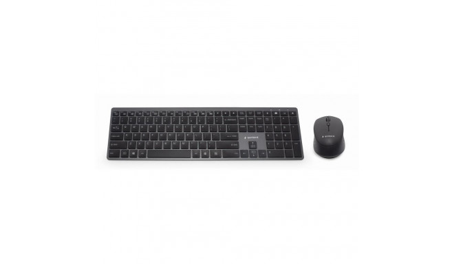 KEYBOARD +MOUSE WRL ENG/SLIM KBS-ECLIPSE-M500 GEMBIRD
