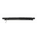 KEYBOARD MULTIMEDIA USB ENG/BLACK KB-UM-104 GEMBIRD
