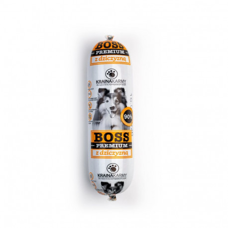 Boss Premium Venison sausage for dogs 1kg