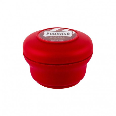 PRORASO Red Shaving Soap In A Jar Shaving Foam (150ml)