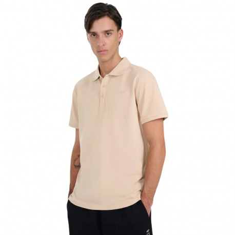 4F meeste polosärk M555 4FWAW25TPTSM555 83S XL, beež