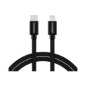 USB kaabel Swissten USB-C - Lightning 1.2m, must