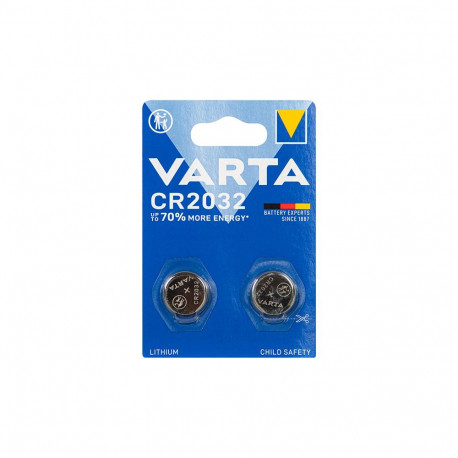 82-490# liitiumpatarei 3V CR2032 Varta 2 tk (10 tk)