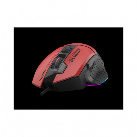 A4TECH BLOODY W95Max USB sportlik punane hiir