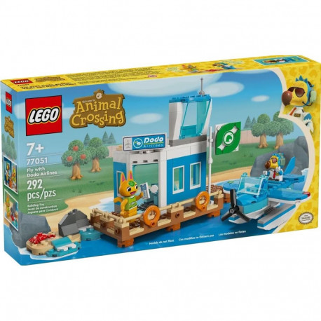 Klocki animal crossing 77051 komplekt dodo airlines