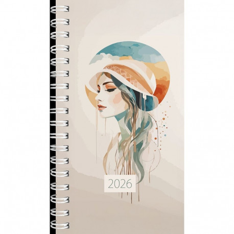 Taskumärkmik M1, Pilt 2, spiraalköide, plastkaantega 2026a.