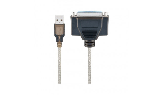Goobay USB Printer Cable, Transparent 1.5 m