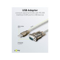 Goobay USB-to-Serial adapter läbipaistev 1.5 m