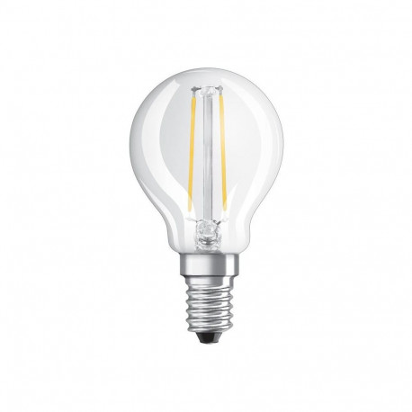 LED lamp retrofit P 4W/827 E14 läbipaistev 2 tk