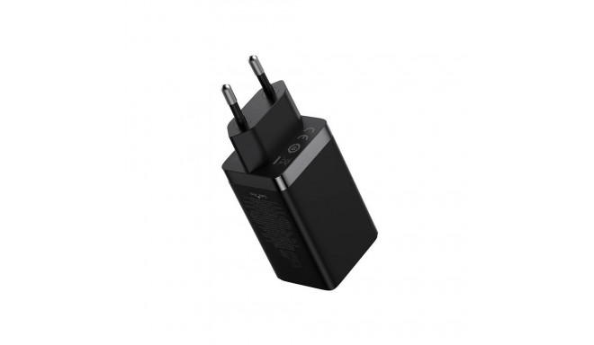 CHARGER GAN5 PRO 65W 2xUSB-C kaabliga must