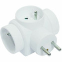 Schuko 3 Way Multi-socket Adapter GAO