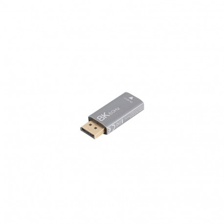 Lanberg Displayport (M) to HDMI (F) Adapter 8K, Silver | AD-DP-HD-03