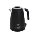 Adler | Kettle | AD 1295b | Electric | 2200 W | 1.7 L | Stainless steel | 360° rotational base | Bla
