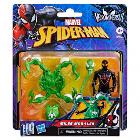 SPIDER-MAN mängufiguur Deluxe Venomversus Miles Morales 10 cm