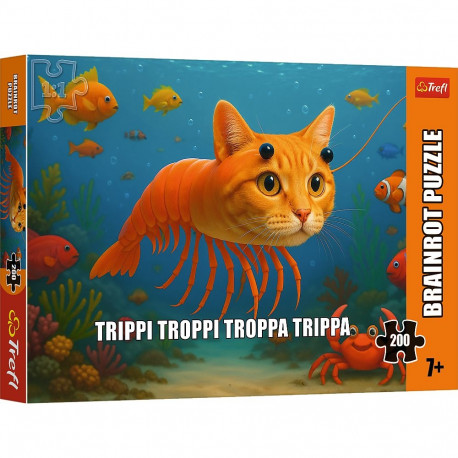 TREFL BRAINROT puzzle Trippi Troppi Troppa Trippa, 200 pcs
