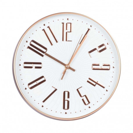 Wall clock CLINT D30cm, rose gold