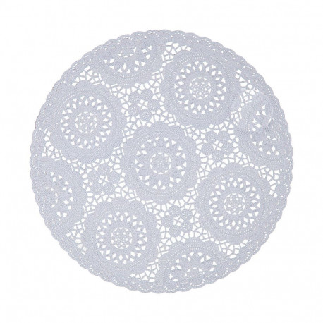 Placemat AIO D38cm white lace