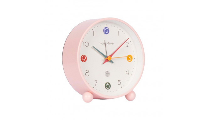 Alarm clock LOOKBOOK H12.5cm, pink
