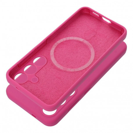 Case for Honor 400 SMART Silicone 2mm (camera protection) compatible with MagSafe pink