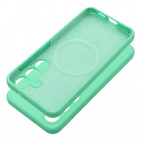 Case for Honor 400 SMART Silicone 2mm compatible with MagSafe mint