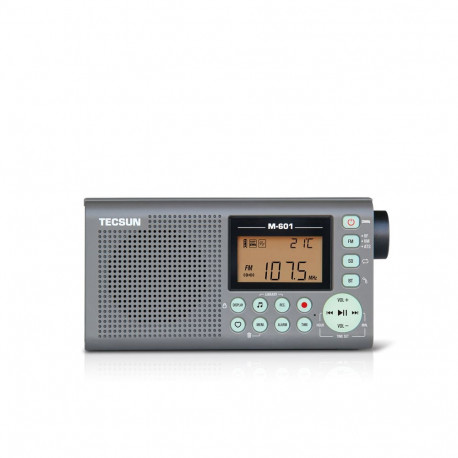 Tecsun M-601 FM-Radio / Recorder / Audio Player / Bluetooth 5.0
