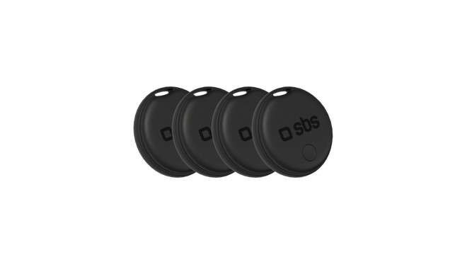 SBS universal locator Track My Dual set of 4 - black