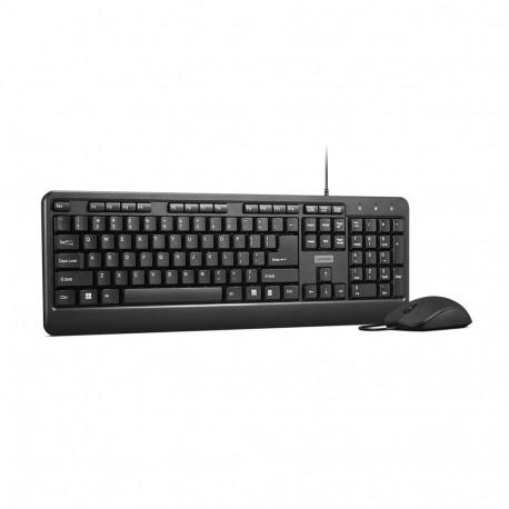 Lenovo 160 klaviatuur hiir kaasas kodu/kontor USB US inglise must