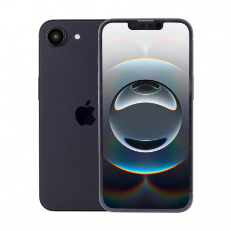 Apple iPhone 16e 15.5cm (6.1") kahe SIM-kaardiga iOS 18 5G USB Type-C 128GB, must