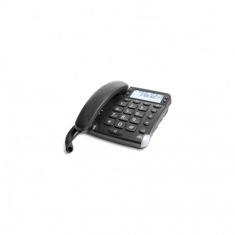 Doro Magna 4000 Analog telephone Caller ID Black