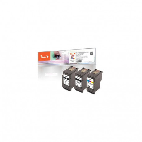 Peach 321030 ink cartridge 3 pc(s) Compatible Standard Yield Black, Cyan, Magenta, Yellow
