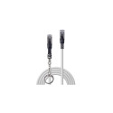 Lindy 0.5m Cat.6A S/FTP Locking Network Cable, Grey