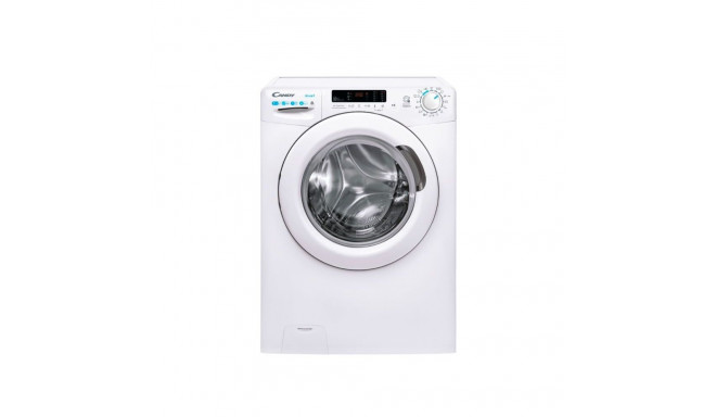 The Candy Smart Pro CSWS 4752DWE/1-S is a freestanding washer-dryer designed for ef